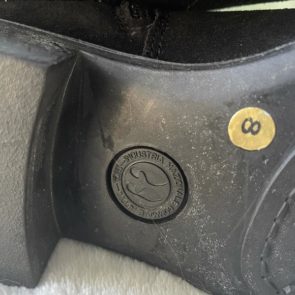 Aquatalia Black Suede Side Zip Tall Riding Boots - Picture 13 of 13